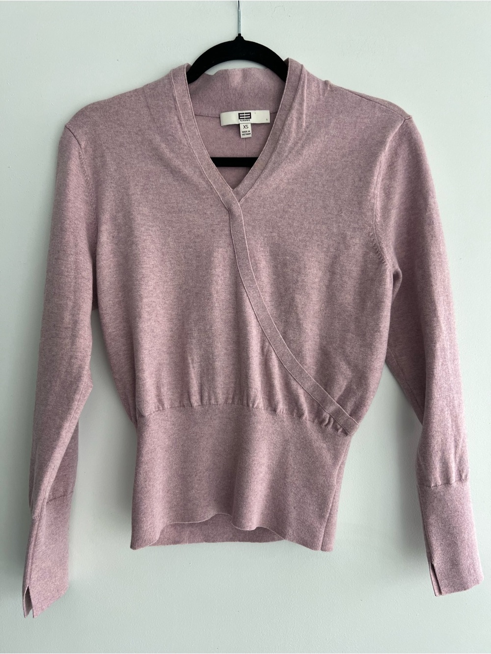 EE by Etcétera Dusty Pink Cashmere Blend Sweater